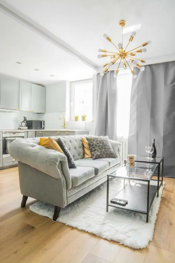 Apartmán Przytulny Apartament Blisko Starowki Gdaňsk