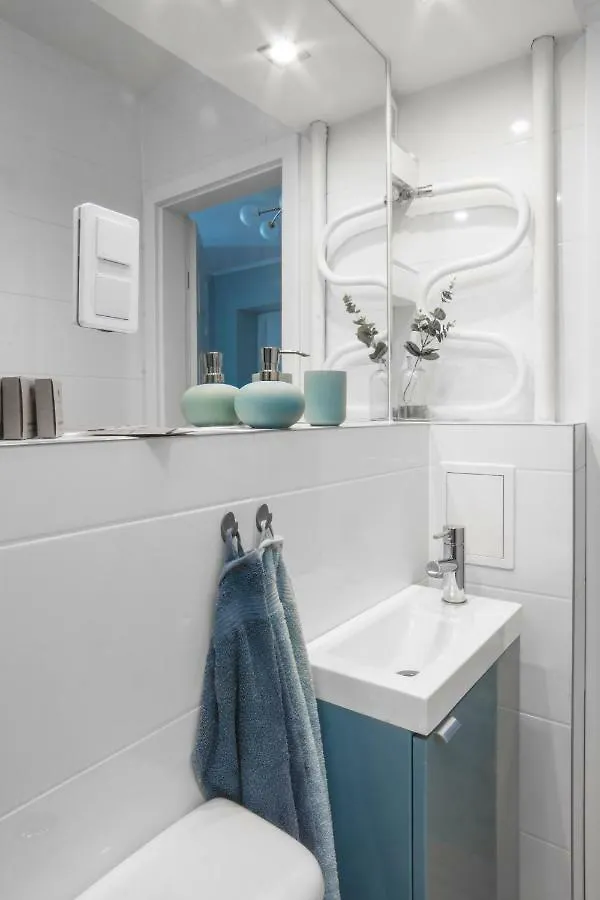 Apartmán Przytulny Apartament Blisko Starowki Gdaňsk Polsko